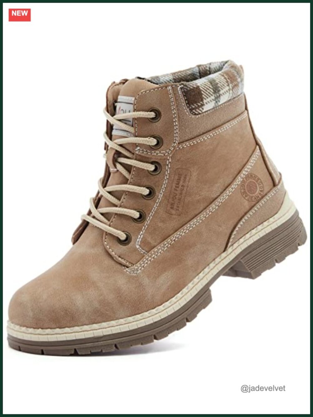 Women's Waterproof Ankle Hiking Boots Lightweight Winter Snow Boots